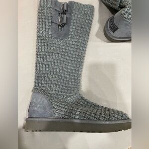 UGG Womens Classic Solene Tall Knit Boots